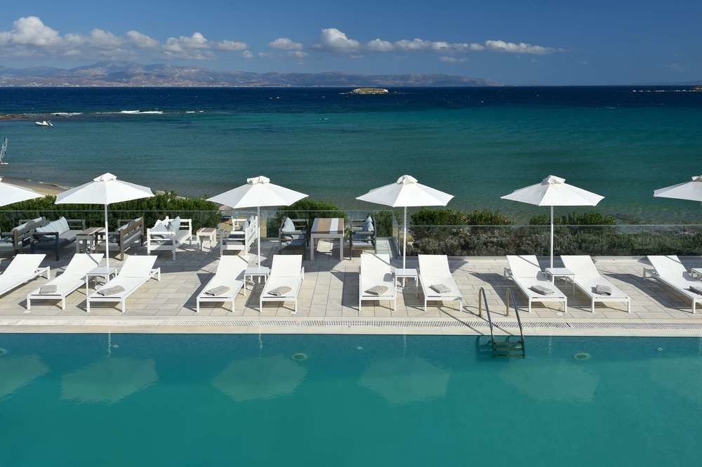 Saint George Hotel Chrisi Akti  Buitenkant foto